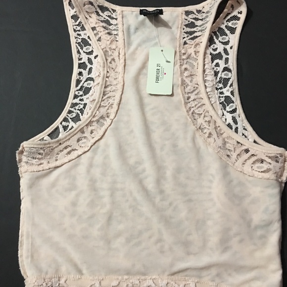 RACERBACK LACED TANK TOP - Picture 5 of 8